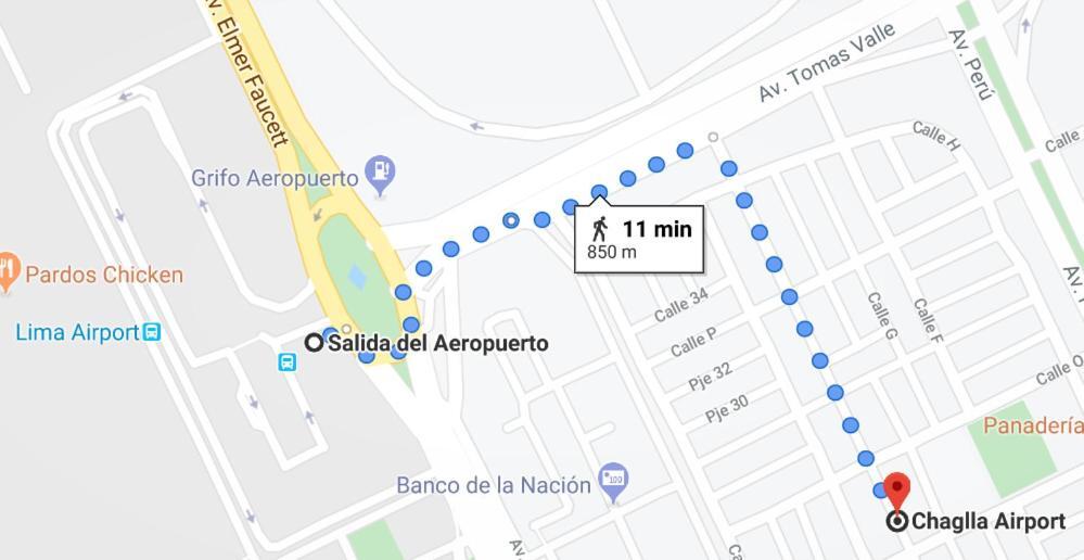 Chaglla Airport Bed & Breakfast Callao Екстериор снимка